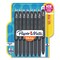 Papermate InkJoy Gel Pen, Retractable, Fine 0.5 mm, Black Ink, Black Barrel, 8/Pack